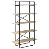 Bookshelf 5-Tier 100 x 35 x 175.5 cm PB Sonoma Oak