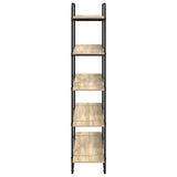 Bookshelf 5-Tier 100 x 35 x 175.5 cm PB Sonoma Oak - Top-Down View