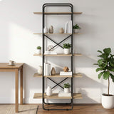 Bookshelf 5-Tier 80 x 35 x 175.5 cm PB Sonoma Oak