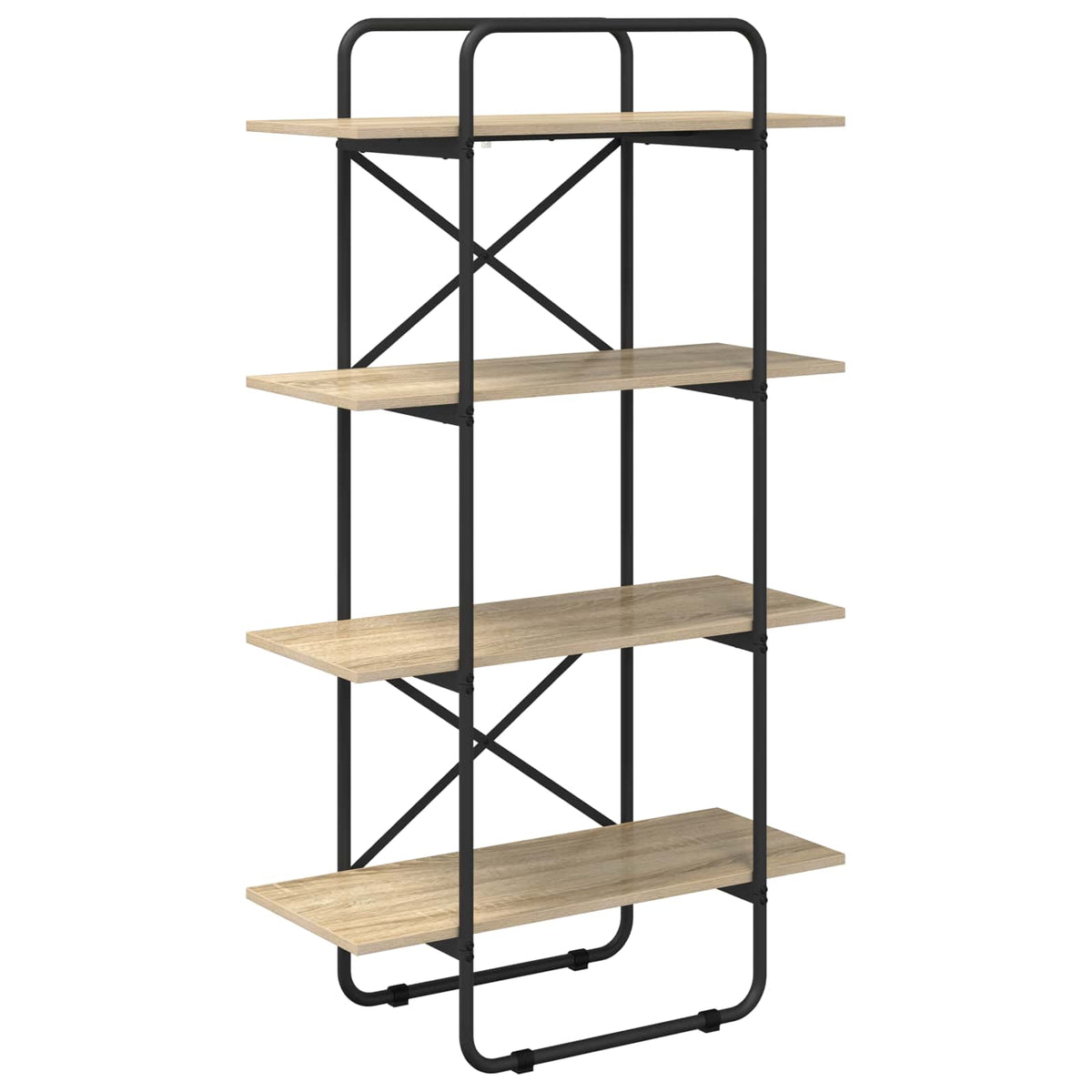 Bookshelf 4-Tier 80 x 35 x 140 cm PB Sonoma Oak