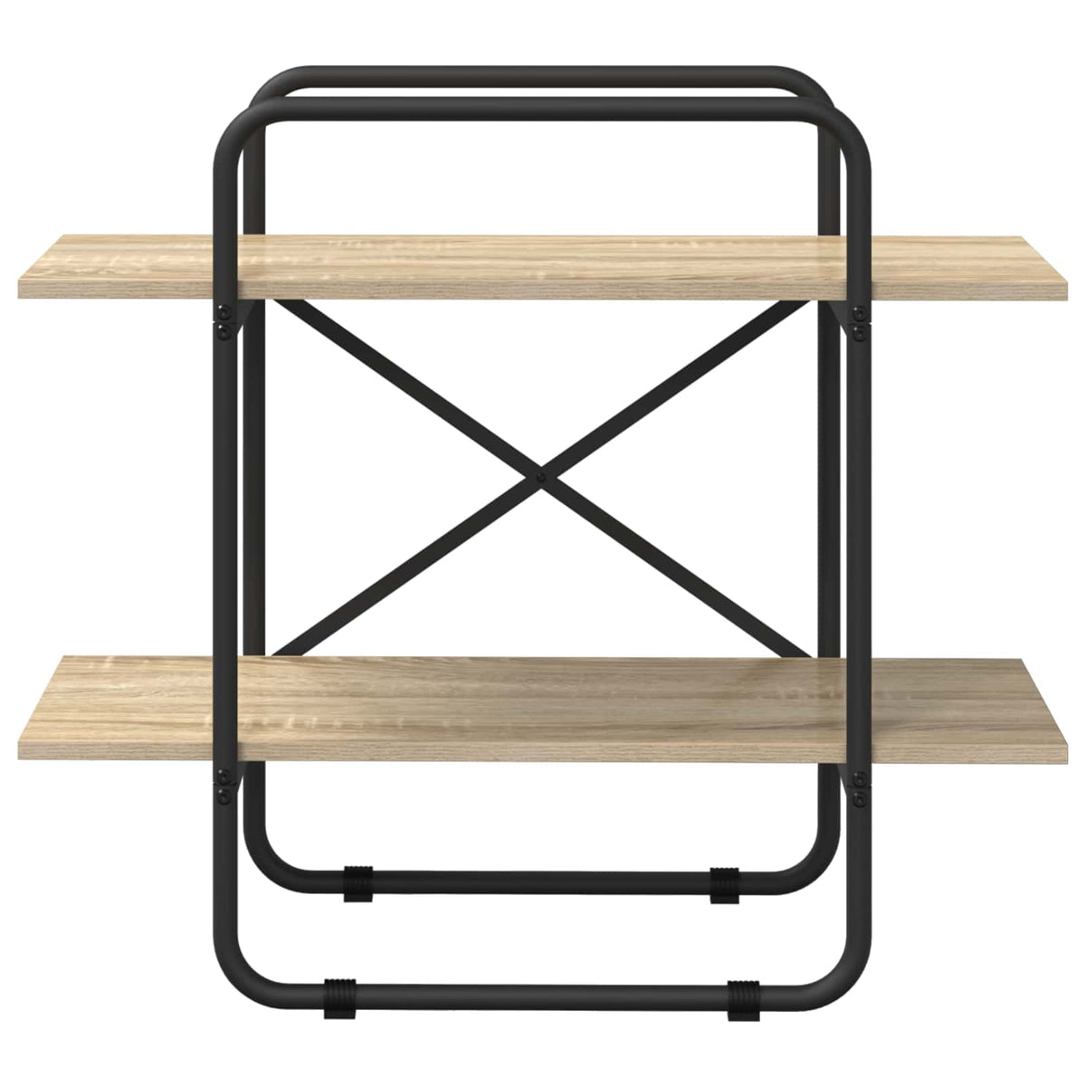 Bookshelf 2-Tier 80 x 35 x 70 cm PB Sonoma Oak