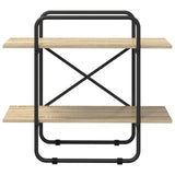 Bookshelf 2-Tier 80 x 35 x 70 cm PB Sonoma Oak