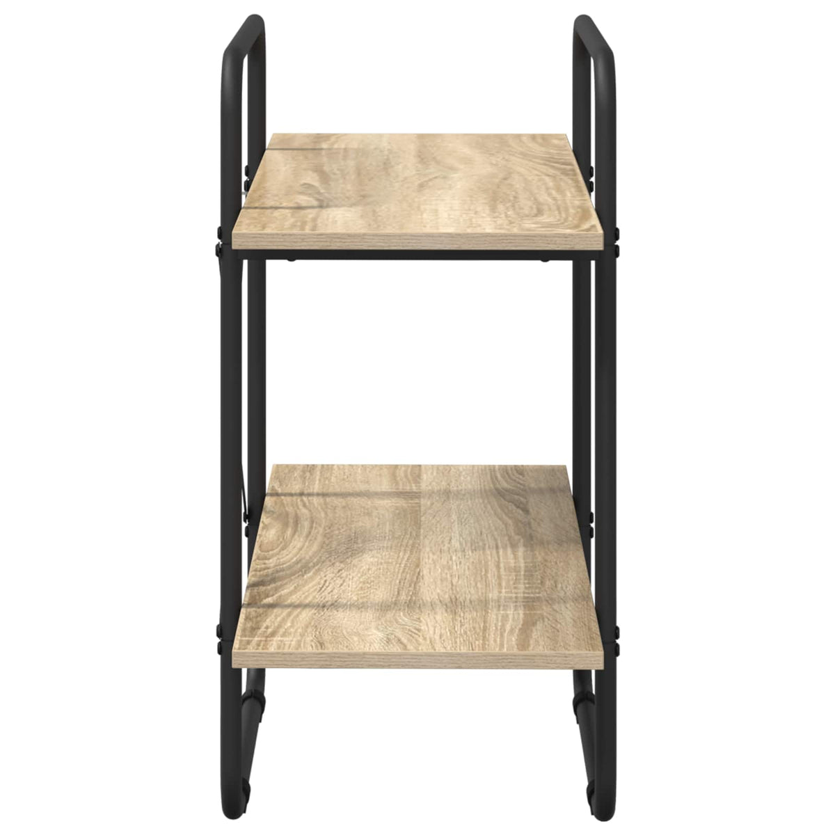 Bookshelf 2-Tier 80 x 35 x 70 cm PB Sonoma Oak