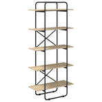 Bookshelf 5-Tier 60 x 35 x 175.5 cm PB Sonoma Oak