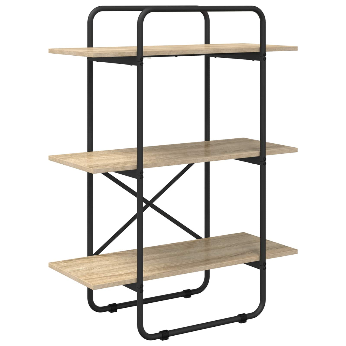 Bookshelf 3-Tier 60 x 35 x 105 cm PB Sonoma Oak