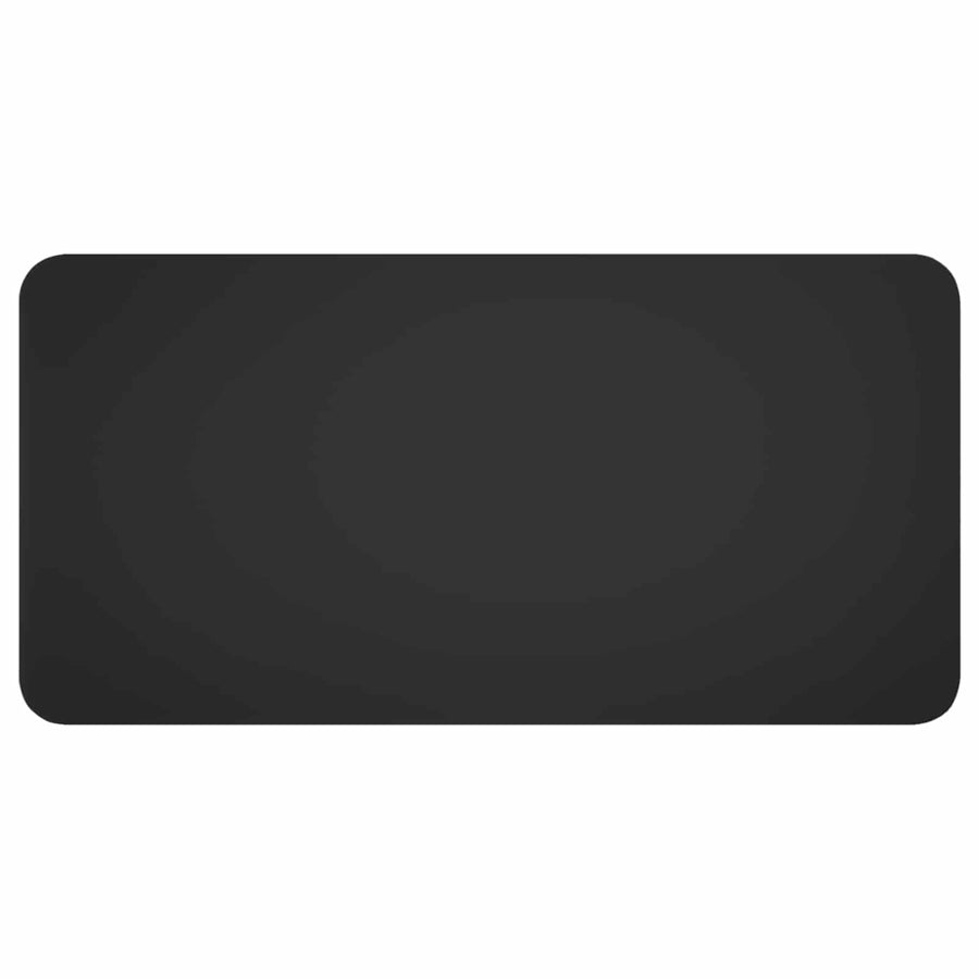 Dining Table 100 x 50 x 75 cm Engineered Wood Black Rectangular