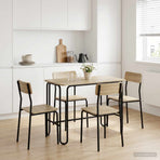 Dining Table 100 x 50 x 75 cm Engineered Wood Sonoma Oak