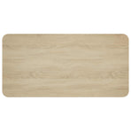 Dining Table 100 x 50 x 75 cm Engineered Wood Sonoma Oak