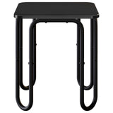 Coffee Table Black 40 x 40 x 45 cm Engineered Wood