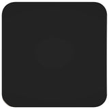 Coffee Table Black 40 x 40 x 45 cm Engineered Wood - Top-Down View