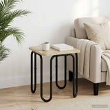 Coffee Table Sonoma Oak 40 x 40 x 45 cm Engineered Wood