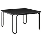 Coffee Table Black 59 x 59 x 45 cm Engineered Wood