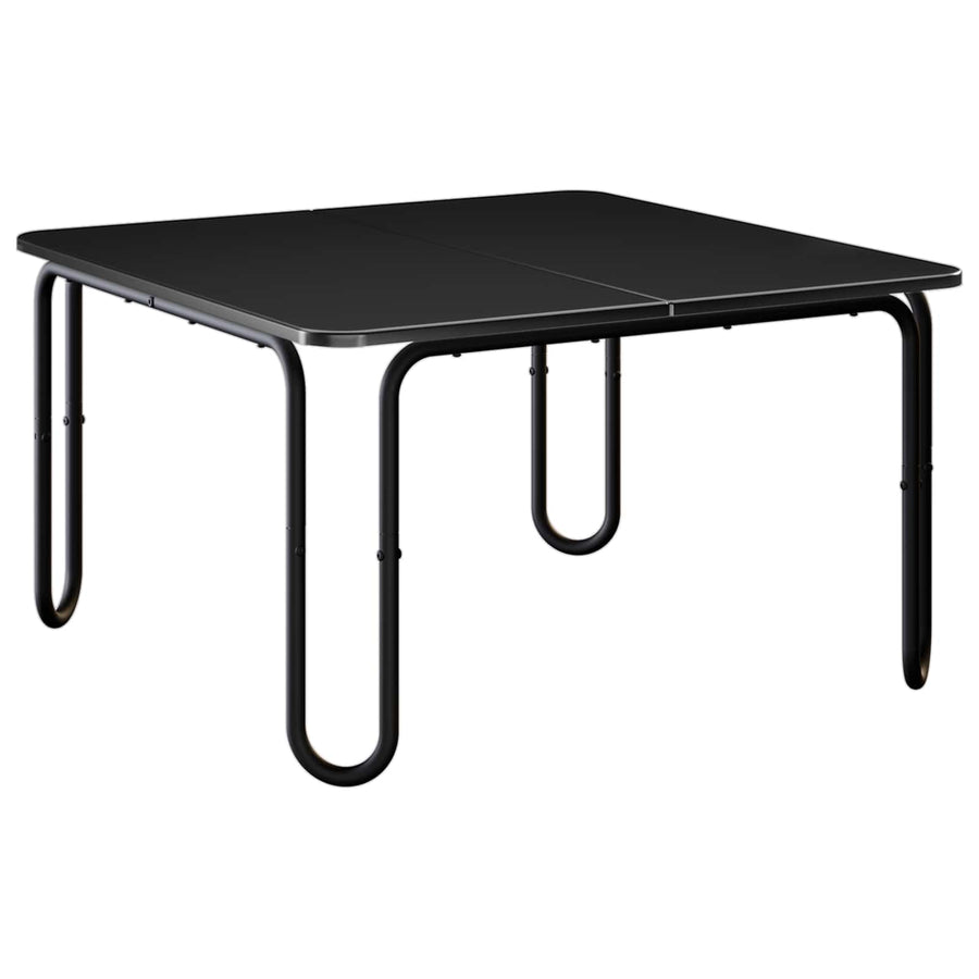 Coffee Table Black 59 x 59 x 45 cm Engineered Wood