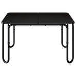 Coffee Table Black 59 x 59 x 45 cm Engineered Wood