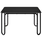 Coffee Table Black 59 x 59 x 45 cm Engineered Wood