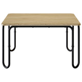 Coffee Table Sonoma Oak 59 x 59 x 45 cm Engineered Wood