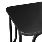 Coffee Table Black 100 x 50 x 45 cm Engineered Wood