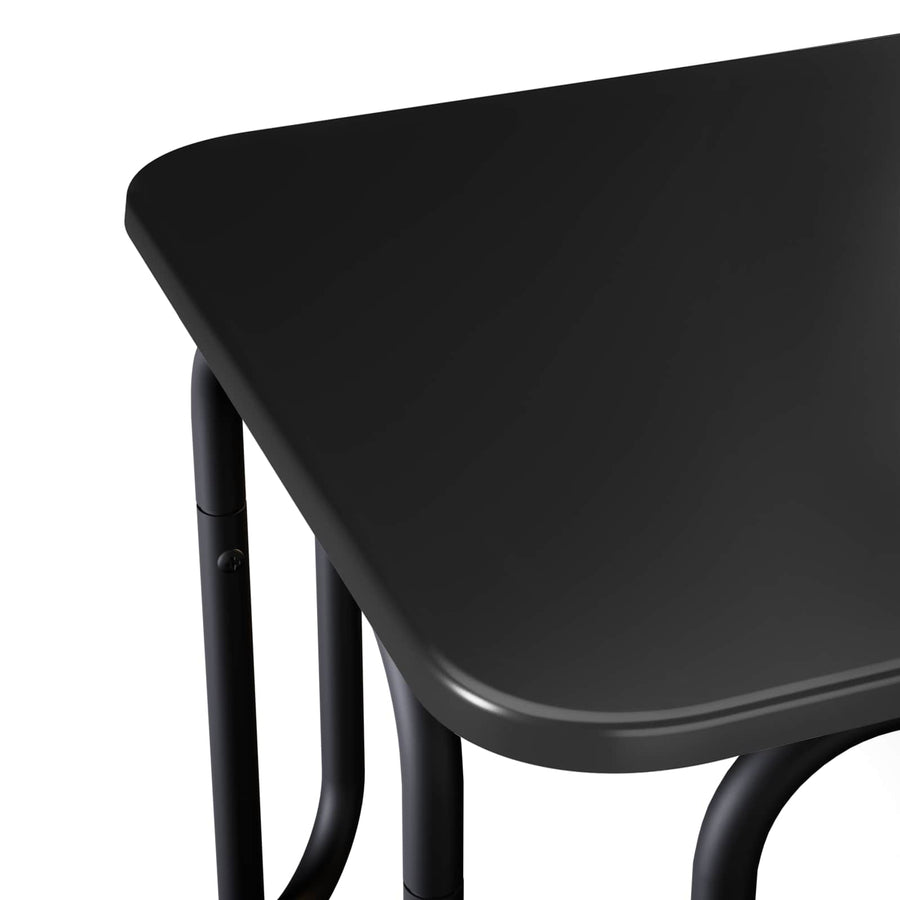 Coffee Table Black 100 x 50 x 45 cm Engineered Wood