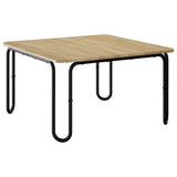 Coffee Table Sonoma Oak 79.5 x 79.5 x 45 cm Engineered Wood