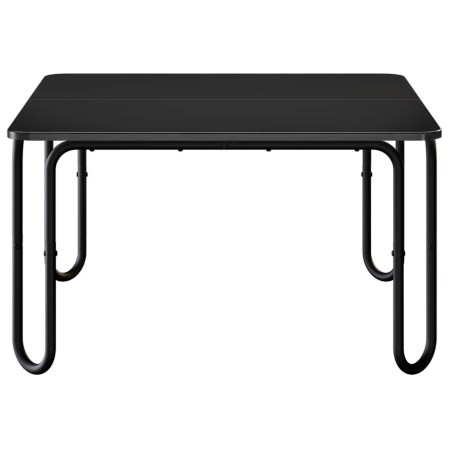 Coffee Table Black 100 x 100 x 45 cm Engineered Wood