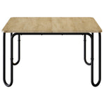 Coffee Table Sonoma Oak 100 x 100 x 45 cm Engineered Wood