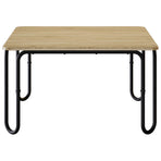 Coffee Table Sonoma Oak 100 x 100 x 45 cm Engineered Wood