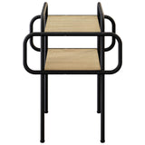 Coffee Table Sonoma Oak 40 x 40 x 51 cm Engineered Wood