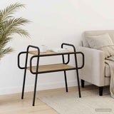 Coffee Table Sonoma Oak 60 x 30 x 51 cm Engineered Wood