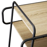 Coffee Table Sonoma Oak 60 x 60 x 51 cm Engineered Wood