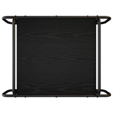 Coffee Table Black Oak 70 x 50 x 51 cm Engineered Wood