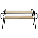 Coffee Table Sonoma Oak 100 x 50 x 51 cm Engineered Wood