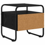Bedside Cabinet 2 pcs Black Oak 40 x 39.5 x 40 cm