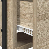 Dressing Table with Drawer Sonoma Oak Engineered Wood - Low Angle