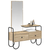 Dressing Table with Drawer Sonoma Oak Engineered Wood
