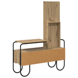 Dressing Table Artisan Oak Engineered Wood - Rear View