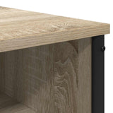 Dressing Table Sonoma Oak 81 x 40 x 131 cm Engineered Wood - Close-Up Angle