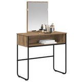 Dressing Table Artisan Oak 81 x 40 x 131 cm Engineered Wood - Side View