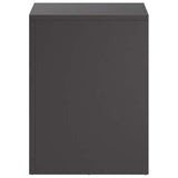 Plant Stand 2 pcs Black 30 x 30 x 40 cm Steel - Top-Down View