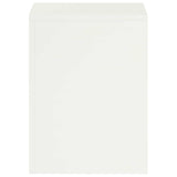 Plant Stand 2 pcs White 30 x 30 x 40 cm Steel - Top-Down View