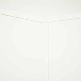 Plant Stand 2 pcs White 30 x 30 x 60 cm Steel