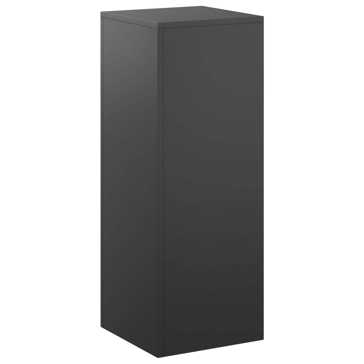 Plant Stand Black 30 x 30 x 80 cm Steel