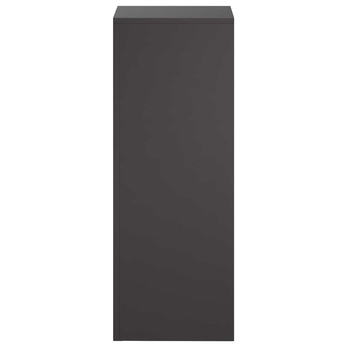 Plant Stand 2 pcs Black 30 x 30 x 80 cm Steel