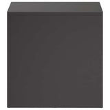 Plant Stand 2 pcs Black 40 x 40 x 40 cm Steel - Top-Down View