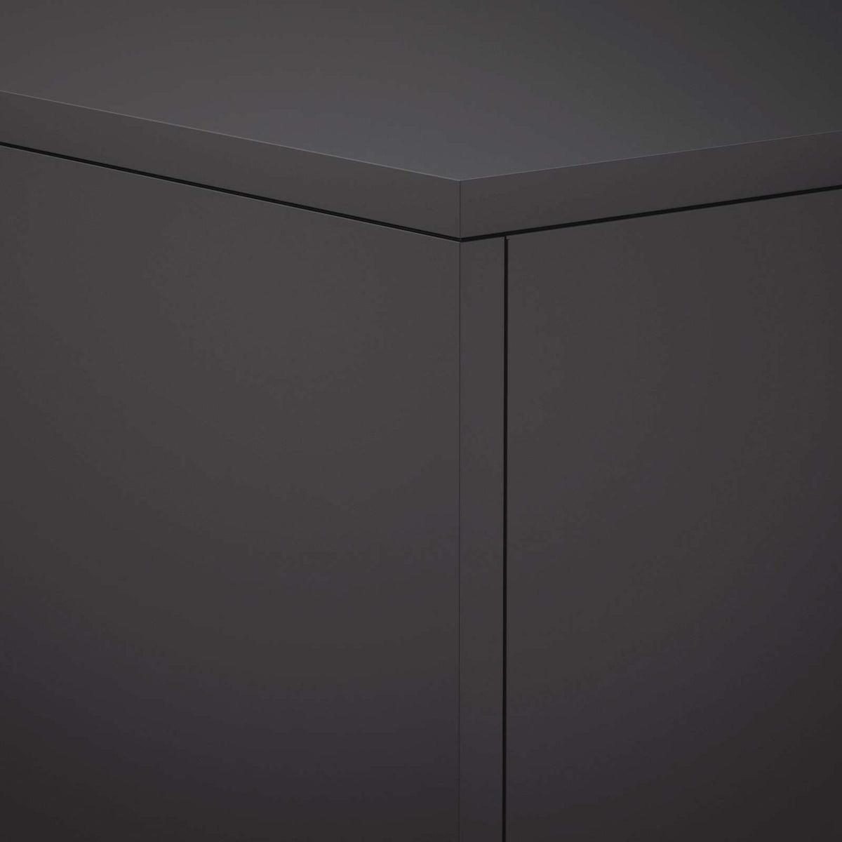 Plant Stand 2 pcs Black 40 x 40 x 60 cm Steel