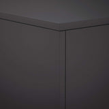Plant Stand 2 pcs Black 40 x 40 x 60 cm Steel