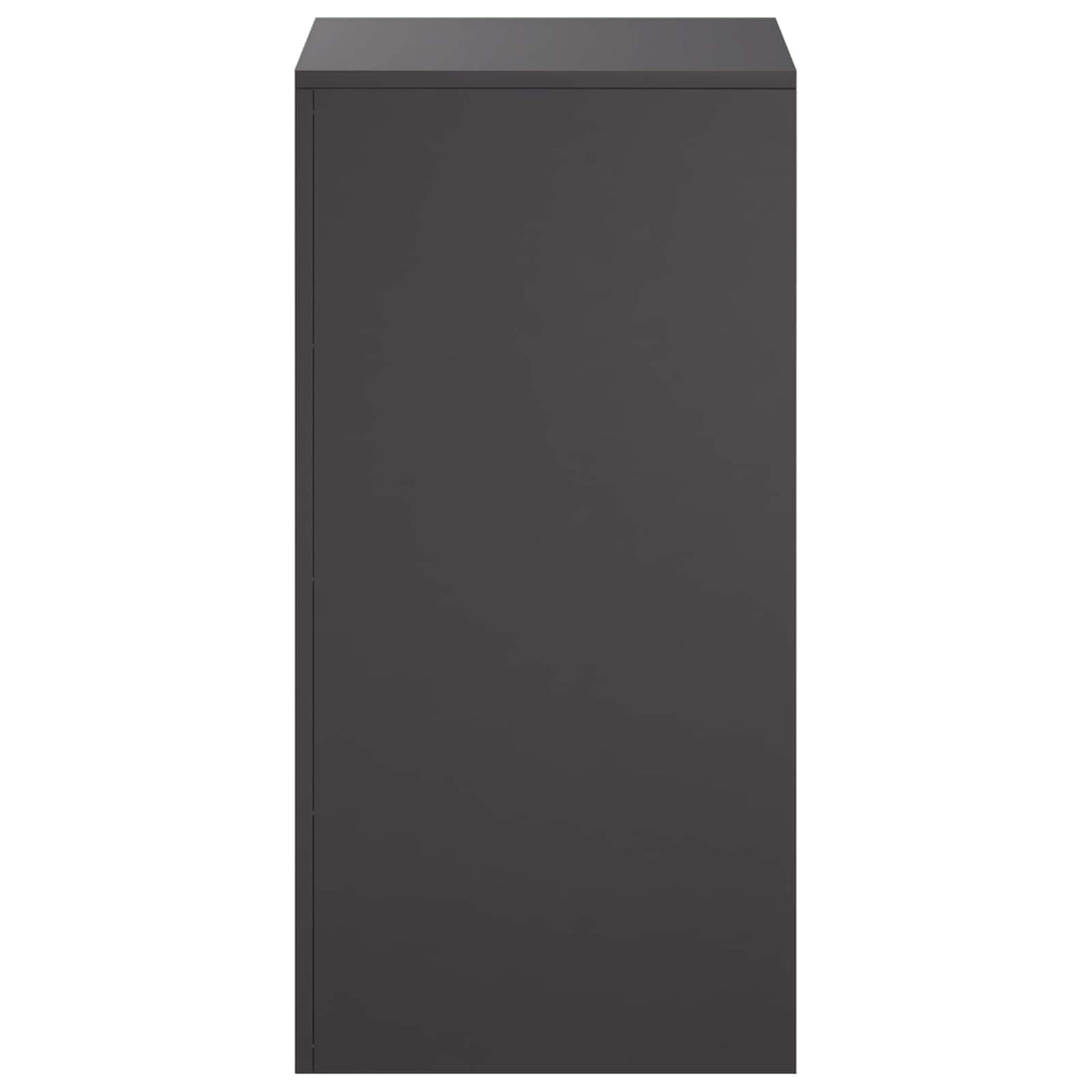 Plant Stand 2 pcs Black 40 x 40 x 80 cm Steel