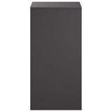 Plant Stand 2 pcs Black 40 x 40 x 80 cm Steel - Top-Down View