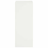 Plant Stand 2 pcs White 40 x 40 x 100 cm Steel - Top-Down View