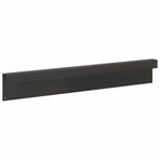 Garden Edging Cover 10 pcs 100 x 5 x 15 cm Steel Black