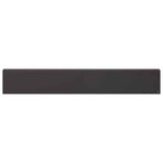 Garden Edging Cover 10 pcs 100 x 6 x 15 cm Steel Black